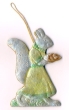 Елочная игрушка "Белочка" Картон, роспись СССР, 1950-е гг 1900 - 1970", № 308 инфо 6104z.