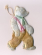 Елочная игрушка "Мишка" Картон, роспись СССР, 1950-е гг 1900 - 1970", № 322А инфо 6109z.